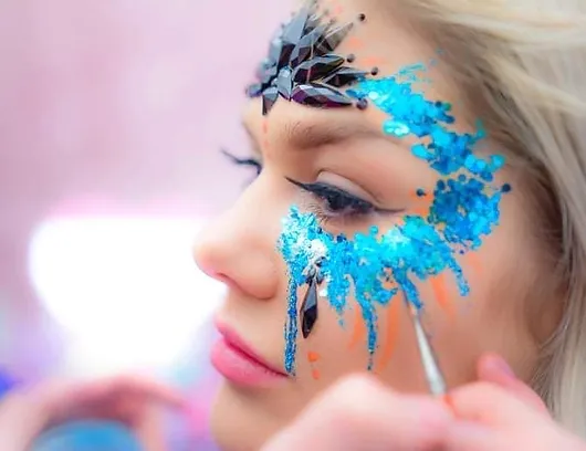 Biodegradable Glitter Art